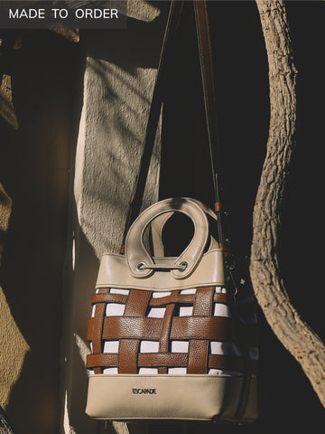 Brooklyn. Leather Mini-Tote Bag.