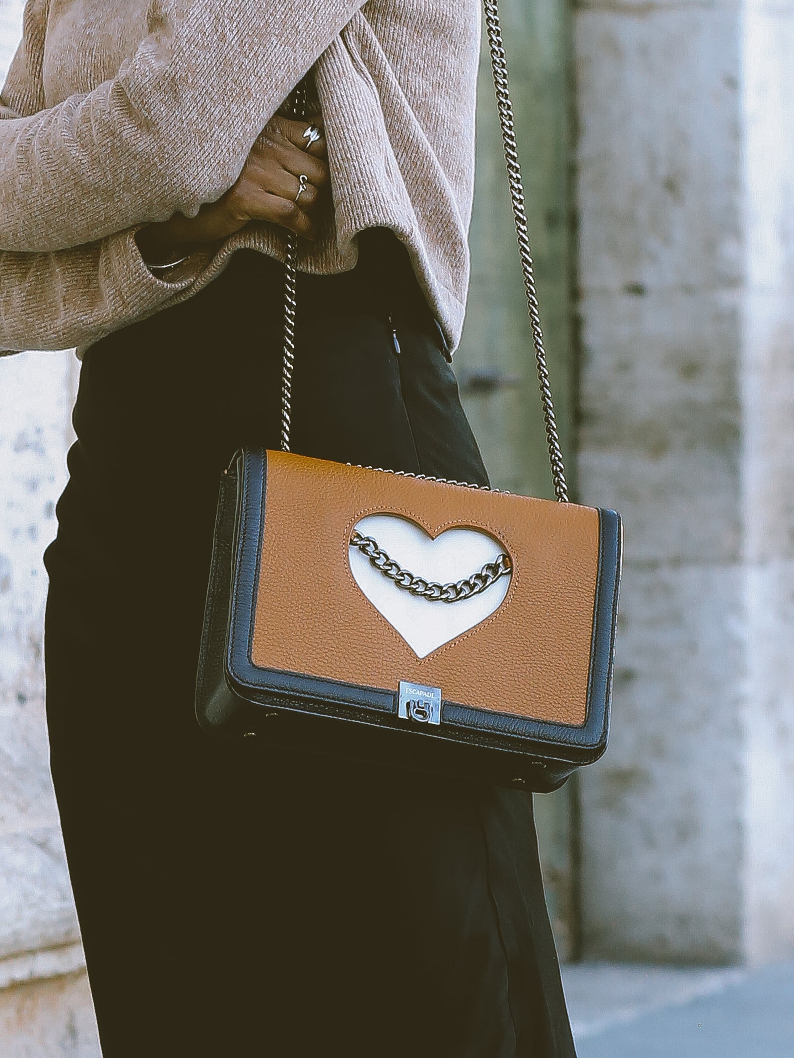 leather shoulder purse