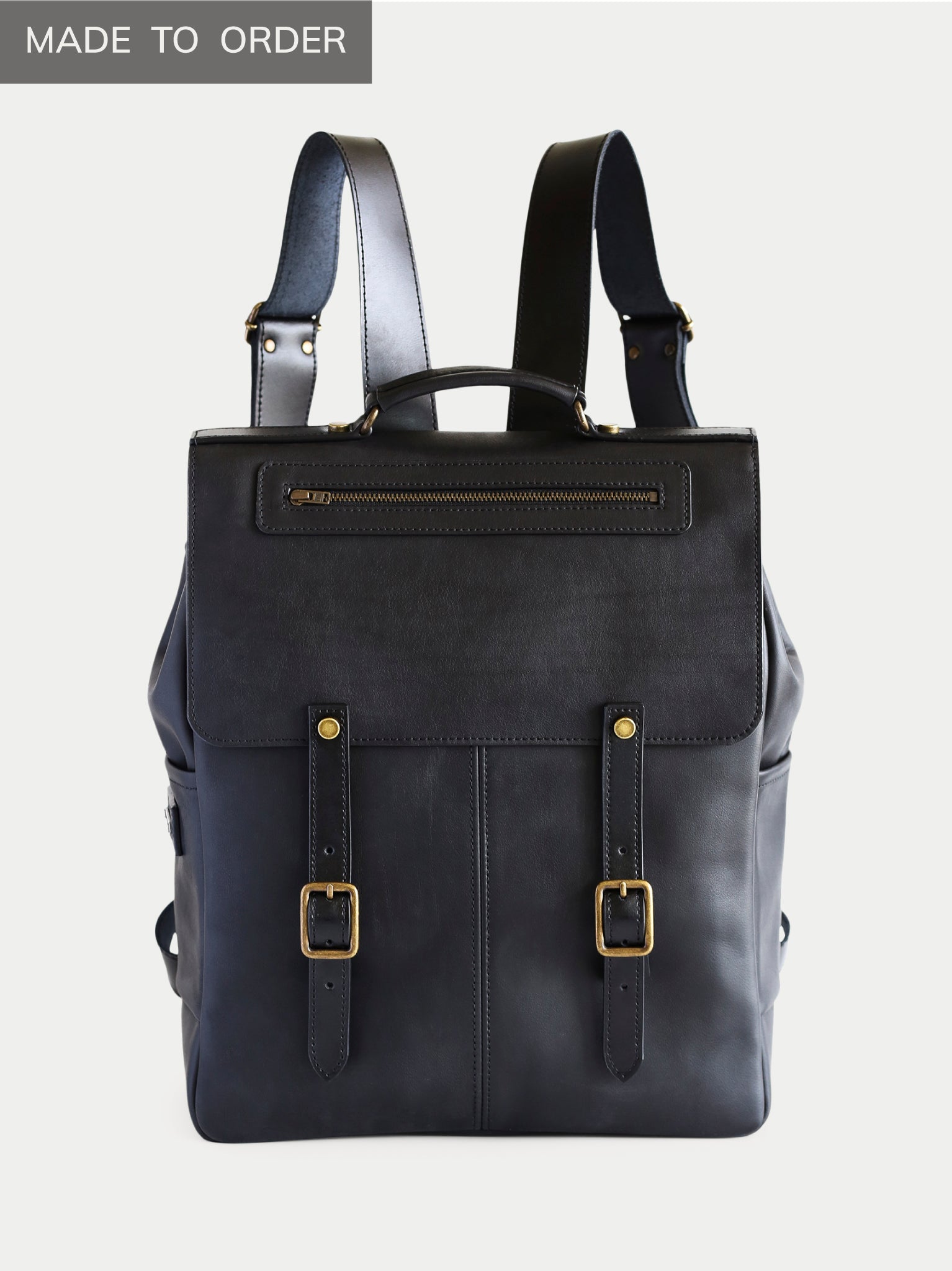 New York. Black Leather Backpack. – The Escapade Bag New York. Black Leather Backpack. – The Escapade Bag