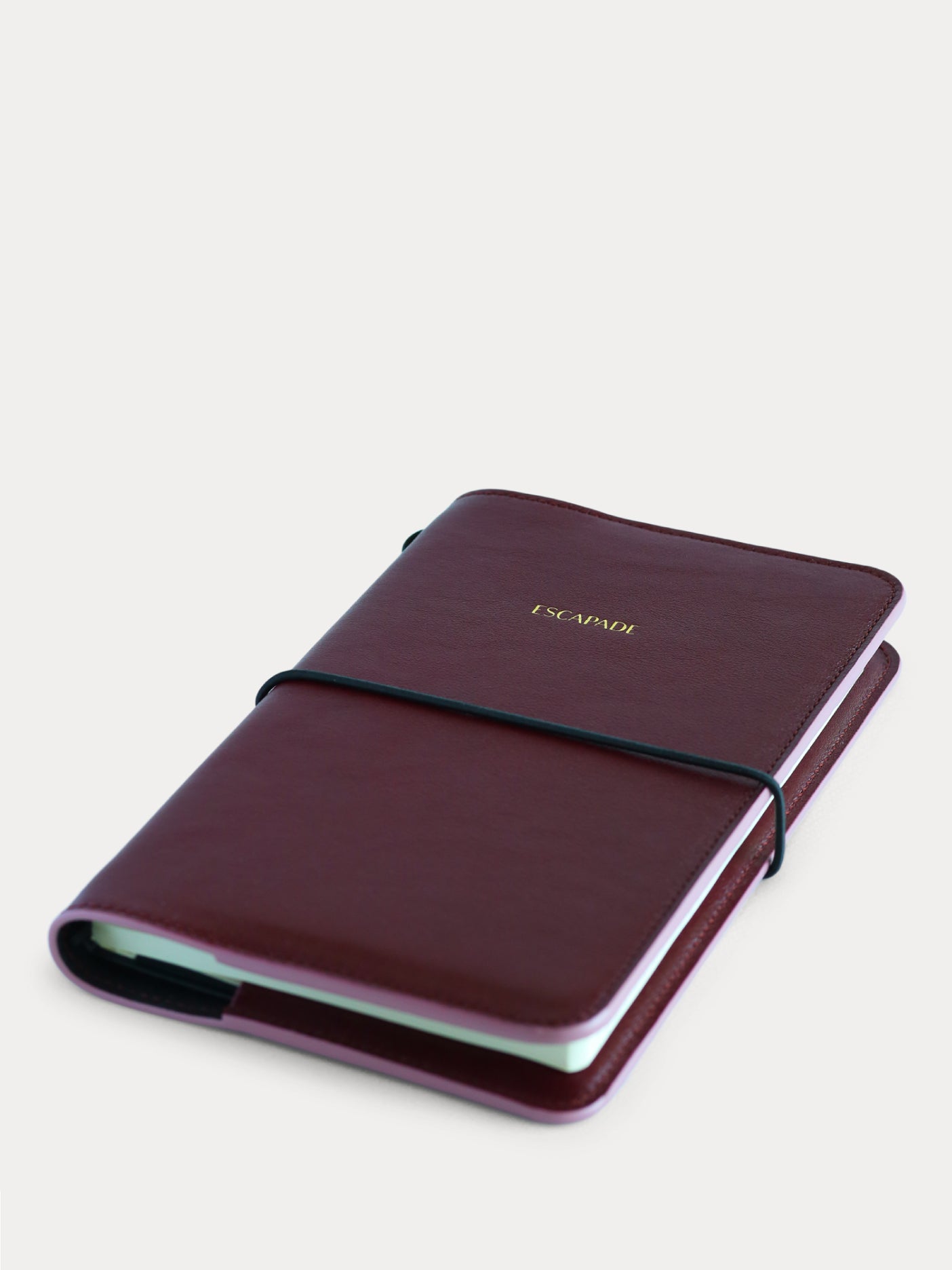 handcrafted leather notebook