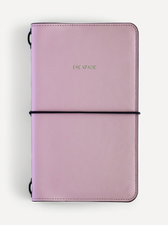 Pink Leather Notebook